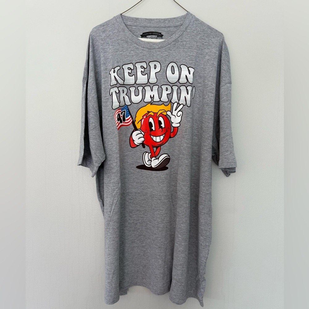 Gray Graphic T-Shirt